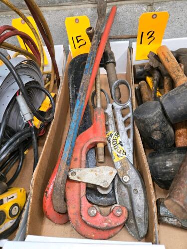 LOT MISCELLANEOUS HAND TOOLS