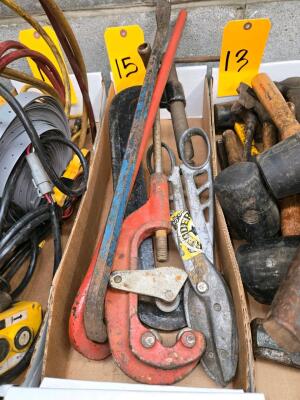 LOT MISCELLANEOUS HAND TOOLS