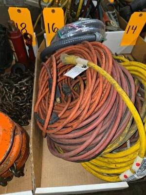 LOT ELECTRICAL CORDS