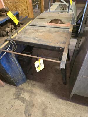LOT SEARS ROEBUCK TABLE SAW; MODEL 8300; S/N M0197