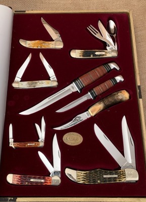 Case Family Brands Vol 6 "Book" with 9 Knives - 4
