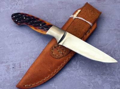 Eddy Elsmore Bone Drop Point Hunter - 2