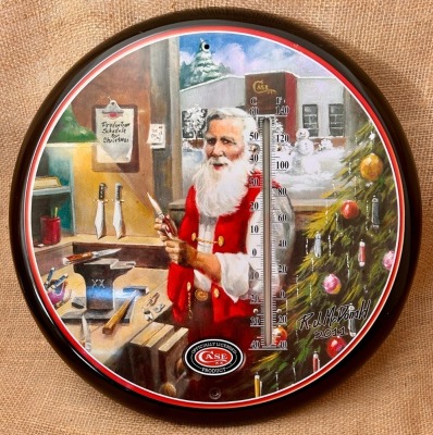 Case Christmas Thermometer