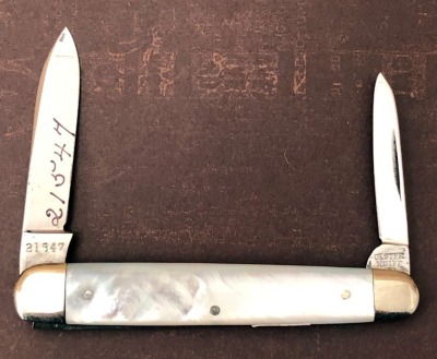 Ulster Dwight Divine & Sons Salesman Sample Pearl Pen - 2