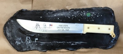 Case "First Steps on the Moon" Astronauts Knife