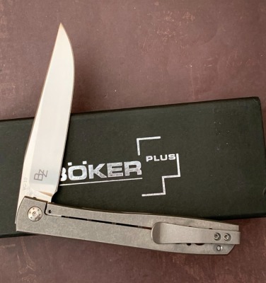 Boker Plus BZ Titanium Flipper - 2
