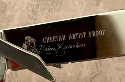 Case 6111-1/2Lss Cheetah. Brian Yellowhorse Proof - 3