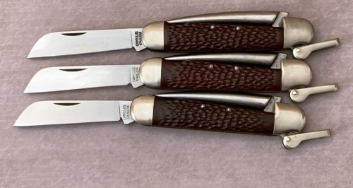 Three Camillus USA Marlin Spikes