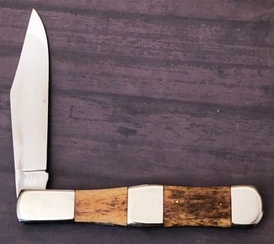 Ka-Bar Cutlery Bone Coke Bottle Folding Hunter - 2