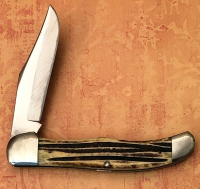 Queen Steel Winterbottom Bone Folding Hunter - 2