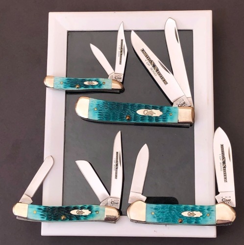 Four Case Jade Bone Folders