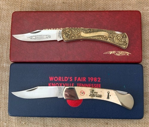 Pair of Parker Lockbacks