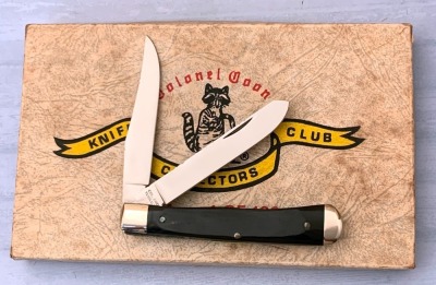 Colonel Coon Collectors Club Buffalo Horn Trapper - 2