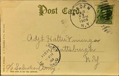 Upper Bridge and New York Knife Co Post Card - 2