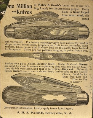 Maher & Grosh Cutlery Card - 2