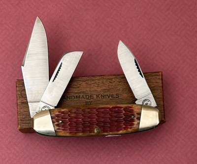 Cripple Creek USA Bone Three Blade - 2