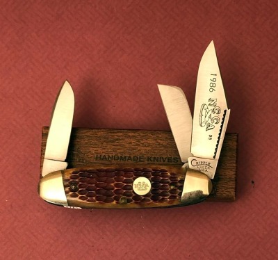Cripple Creek USA Bone Three Blade