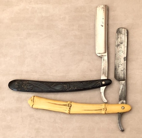 Pair of Cattaraugus Straight Razors