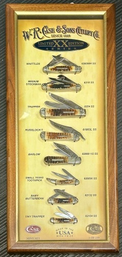 Case Limited Edition Series Dark Molasses Bone XX Mint Set