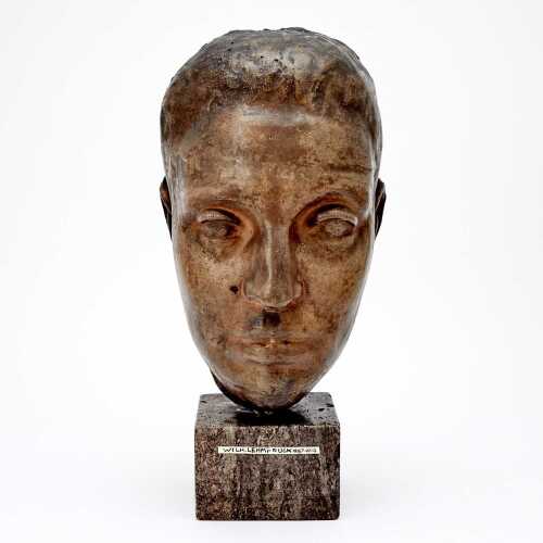 Wilhelm Lehmbruck - Untitled: Head Portrait