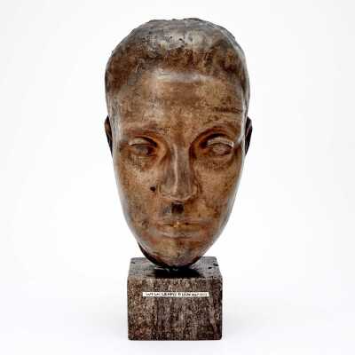Wilhelm Lehmbruck - Untitled: Head Portrait