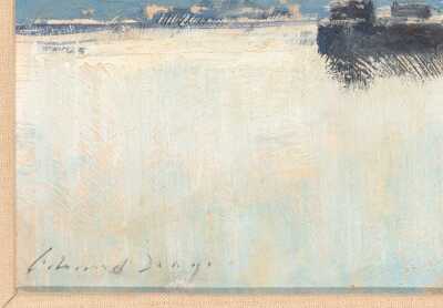 Edward Brian Seago - The Seine near Mericourt - 2