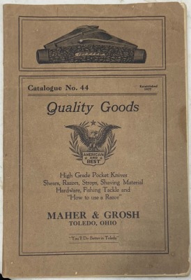 Maher & Grosh Catalog #44