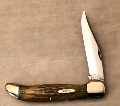 Case Tested XX Stag 5165SAB Folding Hunter