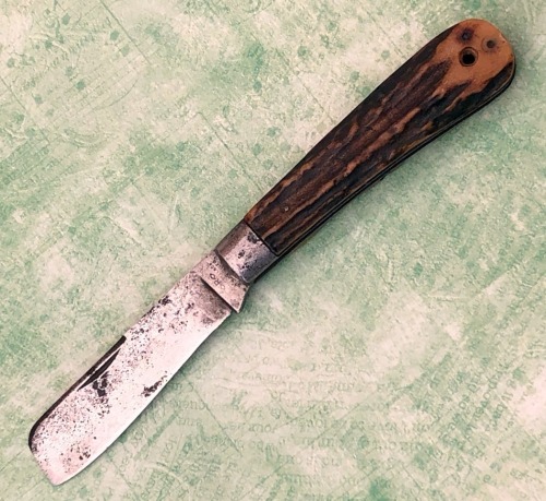 Russell Etched Navy Knife