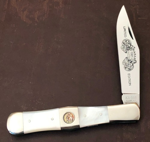 Ka-Bar Pearl Coke Bottle
