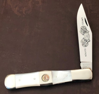 Ka-Bar Pearl Coke Bottle