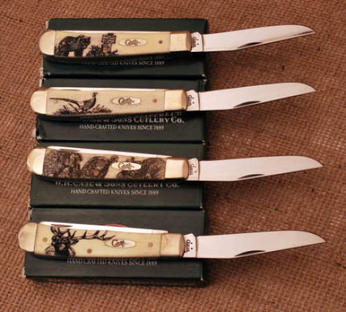 Case Wildlife Scene Trappers