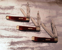 Case Centennial Group of 3 redbones
