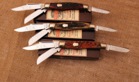 Trio of Schatt & Morgan bone stockmen