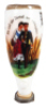 Regimental porcelain pipe bowl, Inft. Nr. 17, Mörchingen, 1894 - 1896, Res. Schewe, wood stem missing tip.