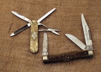 Two Vintage German knives Stag Henckels & 1 more