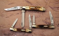 Three Case 1980 Geninue Stags