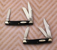 Rare Buck Pre-72, stockman and Camillus blade factory error.