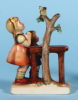 Hummel figurine, 5.0" ht., 105, TMK 1 & 1, Adoration with Bird, mint. - 2
