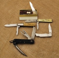 Five Mesc. Knives