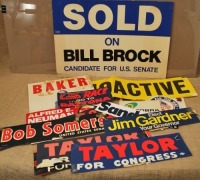 Political signs