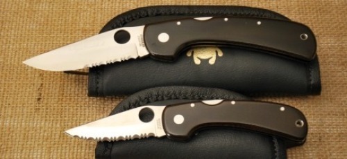 Spyderco Wayne Goddard pair