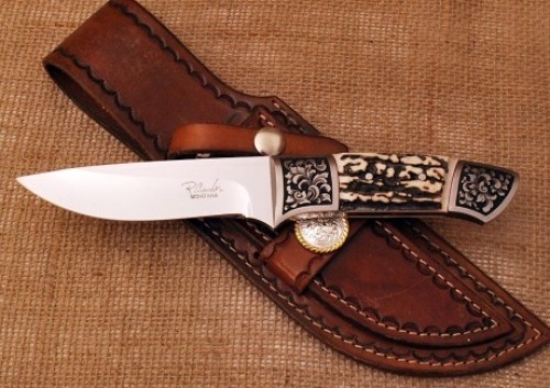 R. Crowder Engraved Hunter