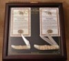 Rare Case 1 of a kind Coral Handled pair - 5