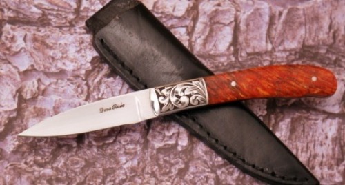Dave Ricke with R. Cover engraving