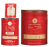 Three Anheuser-Busch cans, 5.5" ht. to 12.7" ht., Barley Malt Syrup, can ­is full, A-B Brand Baking Powder, Bud Brand Frozen Egg Products, all cans are in used condition. - 2