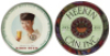Twenty-two beer trays, 11.0" to 13.0" d., Genesee Premium Beer Quality, Blatz, Milwaukee’s Finest Beer, Pabst Blue Ribbon, Old Stock Ale Porter, Pale Export type Olympia Beer, Light Lager Piels Beer, Christian Feigenspan Brewing Co., Newark, N.J, Schoenho - 7