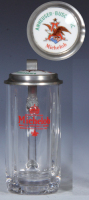 Glass stein, .3L, pressed, transfer, Michelob, porcelain inlaid lid: Anheuser-Busch Inc., Michelob, mint. 