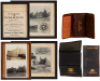 Seven photos & document holders, 2.4'' x 4.7'' to 10.5'' x 8.6'', various materials, six items from E. Porter Brewing Co. one from Fred Sehring Brewing Co. good used condition.