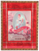 Anheuser-Busch lithograph on paper, framed 25.5" x 19.5", Original Budweiser, marked: The Henderson Achert Krebs Co. Lith., Cincinnati, O., velvet matting, very good condition.